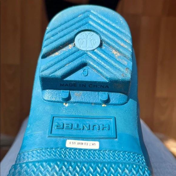 Hunter Vibrant Blue Waterproof Boots - Picture 7 of 7